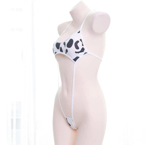 Imagen 5 de 5 de Sexy Lenceria De Blanco Y Negro Con Ropa Interior