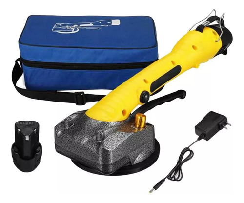 Herramienta Vibradora Ajustable Para Baldosas De Amarillo