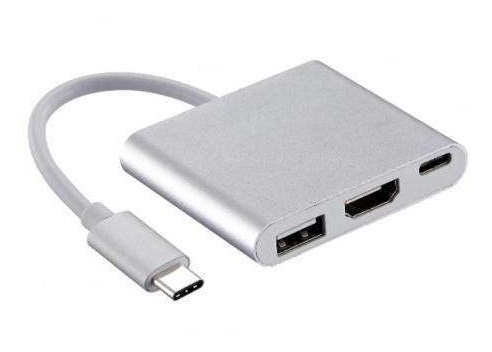 Imagem 8 de 8 de Adaptador Tipo C Para Hdmi 4k Usb 3.0 Hub Macbook Air P