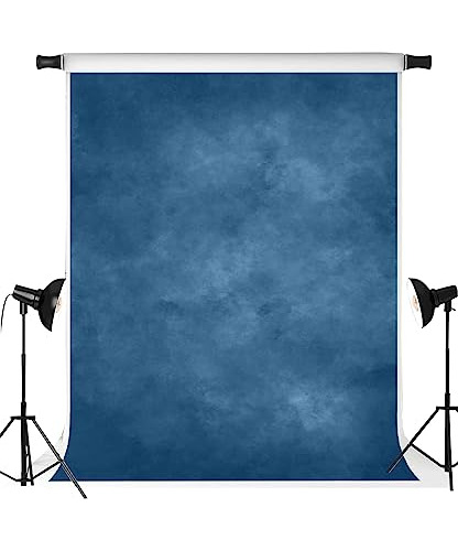 Kate 5x7ft Blue Abstract Photography Backdrop Blue 56vjx