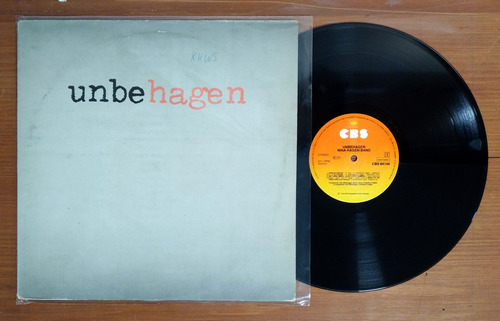 Nina Hagen Unbehagen 1979 Disco Lp Vinilo Holanda