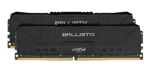 Memória Ram Crucial 8gb Ballistix Ddr4 2x 4gb 2400mhz Nfe