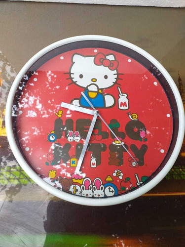 Reloj Pared Hello Kitty 2011  Funcional 