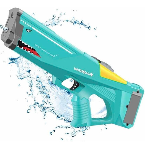 Juguete Pistola De Agua Eléctrica Niños Largoalcance Shark