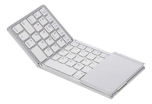 . Teclado Bt Inalámbrico, Mini Teclado Plegable, Portátil,