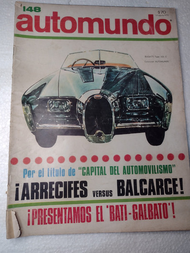 Revista Automundo  Nº148 Marzo 1968  