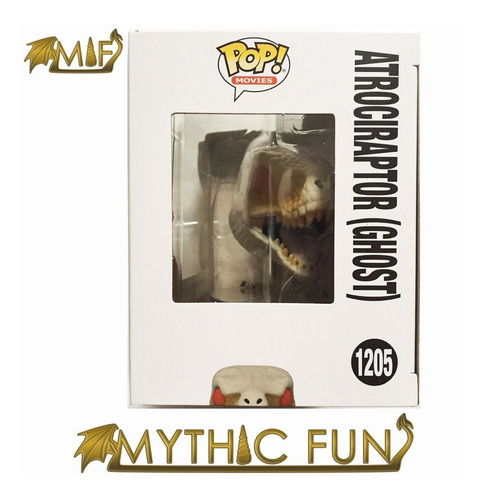 Funko Pop Jurassic World - Atrociraptor (ghost) 1205 (Usado)