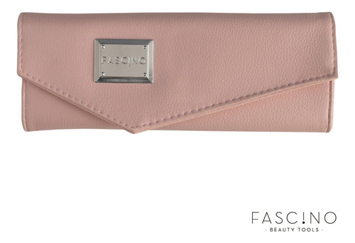 Imagen 7 de 9 de Set 7 Brochas Y Pinceles Make Up Crueltyfree+neceser Fascino