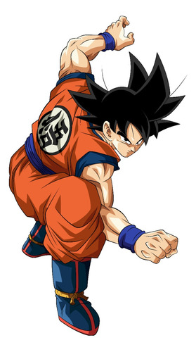 Poster Goku Dragon Ball Z Adhesivo 140x70cm Gigant 1