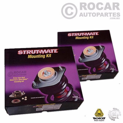 2x Bases Amortiguador Delanteras Ford Fiesta (2003-2010) Mro