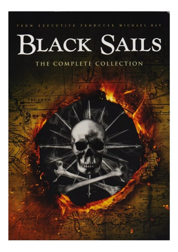 Black Sails Complete Collection Temporadas 1 - 4 Boxset Dvd