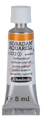 Tinta Aquarela Horadam Schmincke 5ml S2 222 Yellow Orange