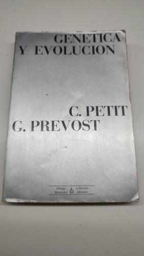 Genética Y Evolución De C.petit Y G.prevost. Libros Usados N