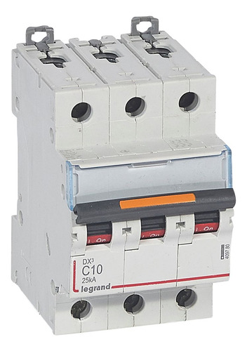 Interruptor Automatico 3p 10a 25ka Curva C 409780 Legrand