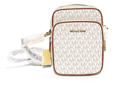 Bolso Crossbody Jet Set Travel Mediana Con Logo Mk