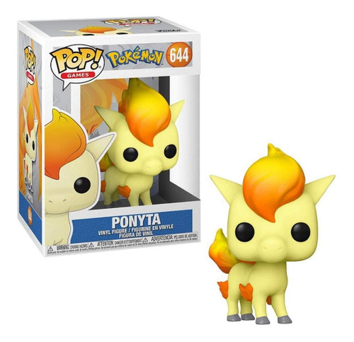 Boneco Funko Pop Ponyta 644 Pokémon