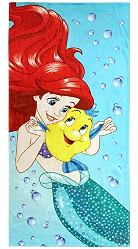 Disney The Little Mermaid Princess Toalla De Baño / Piscina 