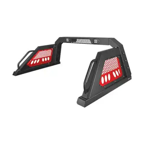 Antivuelco Off Road Black/red Para Hilux Revo 2015 A 2020