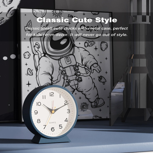 Reloj De Despertador Analógico Ayrely® 4.5, Reloj De Batería