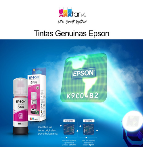 Botella De Tinta Epson 673 Magenta Claro Original - Starbyte