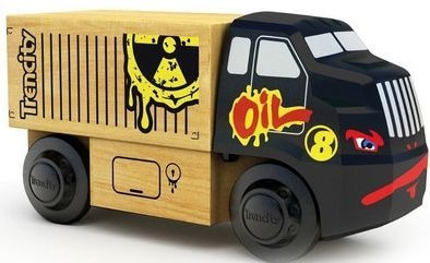 Trencity - Camion Oil Acoplado Poderoso - Curva Creativa - 