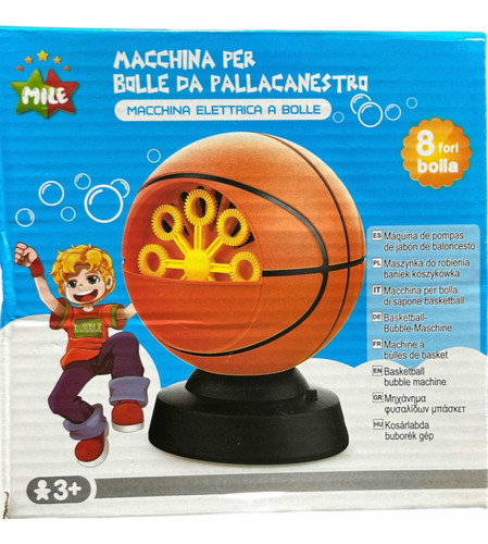 Máquina De Burbujas Para Niño Tipo Baloncesto Fútbol Y Nave