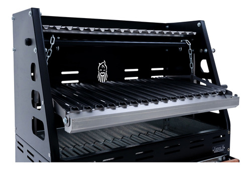 Hobby Grill Asador De Carbón Tango Ii Elite Empotrable Color Negro