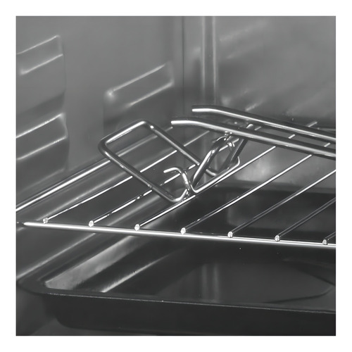 Horno Yelmo Hornito Electrico 17l Potente Con Temporizador Color Negro
