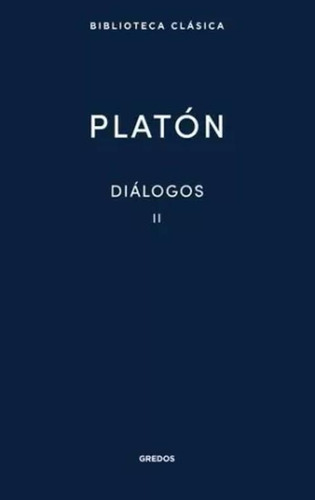 Libro Diálogos Ii (platón)