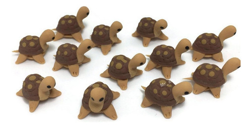 Lote De 12 Miniatura Tortuga Hada Jardin Suministros Animale