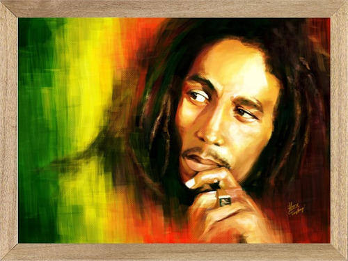 Bob Marley , Cuadro, Poster, Música        L486
