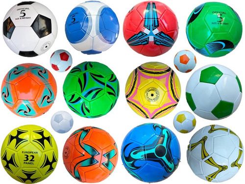 111 Balones De Futbol #5 Generico Mayoreo Colores Surtidos