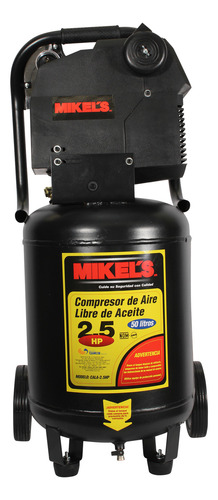 Compresor De Aire 2.5 Hp (50 Lts) Libre De Aceite