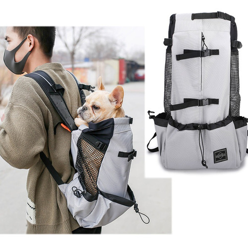 Mochila Porta Perros Paseo Caminar Bicicleta Moto Grande