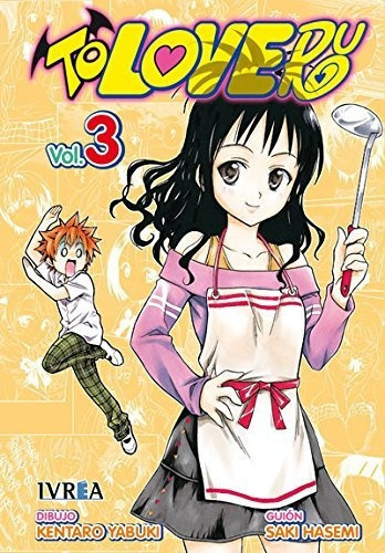 To Love Ru 03 (comic), De Saki Hasemi. Editorial Ivrea España, Tapa Blanda En Español