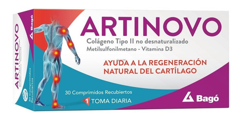 Artinovo Regeneración Natural Del Cartílago X 30 Comprimidos