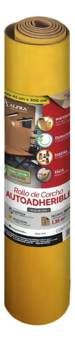 Rollo De Corcho Alfra 6766 Adherible 45x300cm Flexible /v