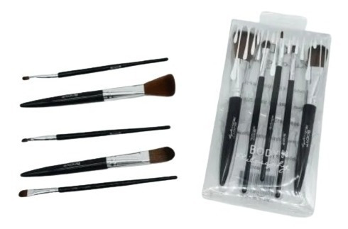 Set De 5 Brochas Y Pinceles Bodyphilosophy Maquillaje