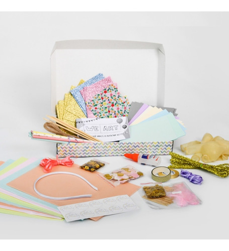 Imagen 4 de 4 de Kit De Manualidades - We Art Decoración Cumpleaños