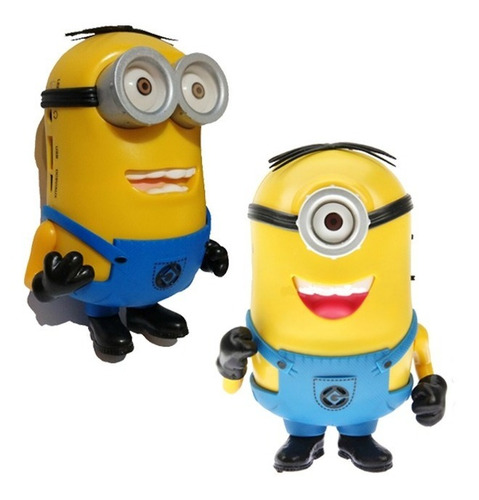 Imagen 1 de 6 de Parlante Portatil Minion Niño Usb Lector Sd Mp3 - Radio Fm