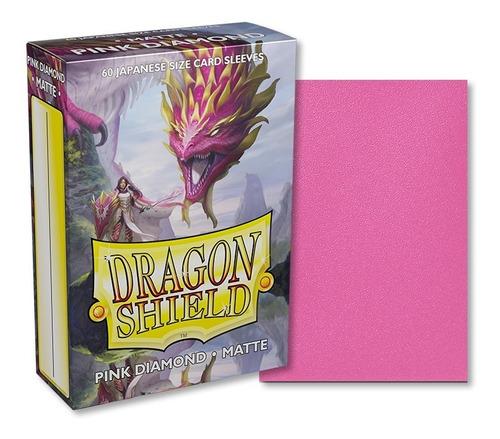 Protectores Dragon Shield Japanese Matte Color Pink Diamond