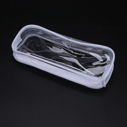 . Estuche Transparente De Pvc For Lápices Con Cremallera, 8