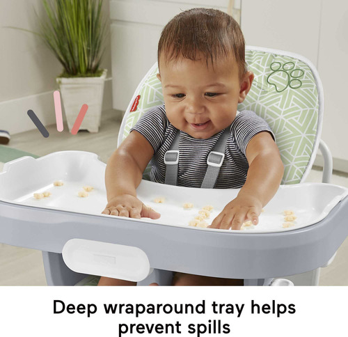 Trona Fisher-price Spacesaver, Simple Y Limpia, Portátil