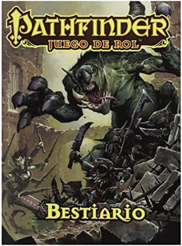 Pathfinder Bestiario - Juego De Rol (libro De Bolsillo)