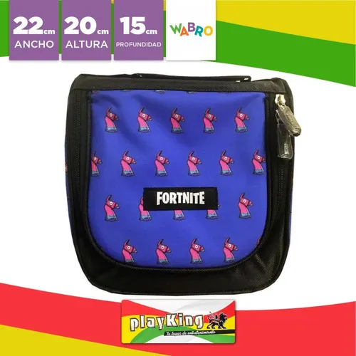 Lunchera Fortnite Llama Wabro - Playking Color Azul