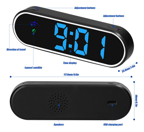Función De Velocímetro Hud Head Up Display Truck Rv