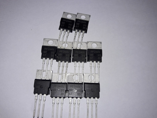 Pack D 10 Transistor Irfz44n Mosfet    Original