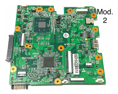 Motherboard Notebook Pcbox Kant N141b Celeron N2808 Verde Oscuro No