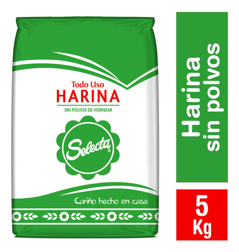 Selecta Harina Sin Polvo 5 Kg