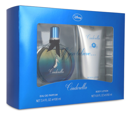 Set Disney Cinderella 2pz 100ml Edp Spray - Niñas